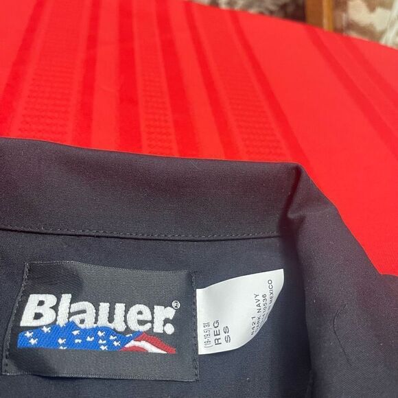 Blauer 3X Dark Navy Uniform Shirt 8421 SS BDU Short Sleeve NWT - Picture 3 of 6